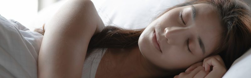 Woman sleeping